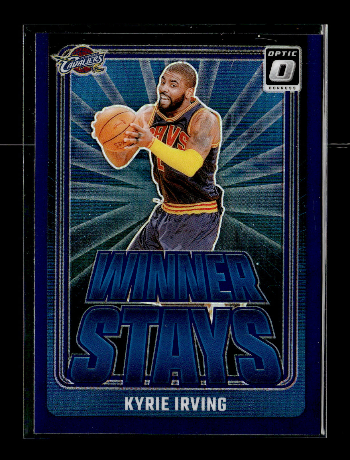 2024-25 Donruss Optic Kyrie Irving #10 Winner Stays Purple Cleveland Cavaliers