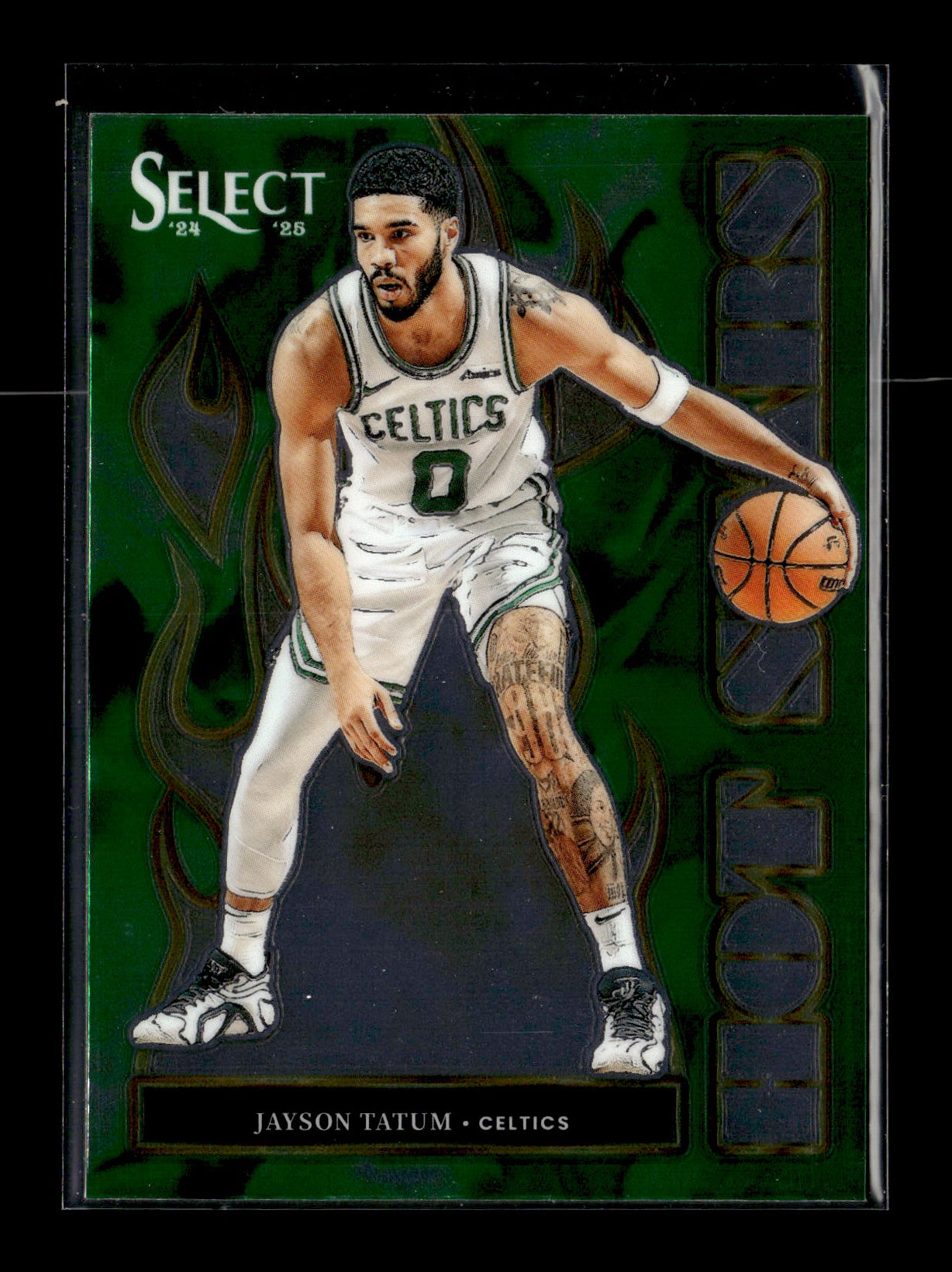 2024-25 Panini Select Jayson Tatum #5 Hot Stars Boston Celtics