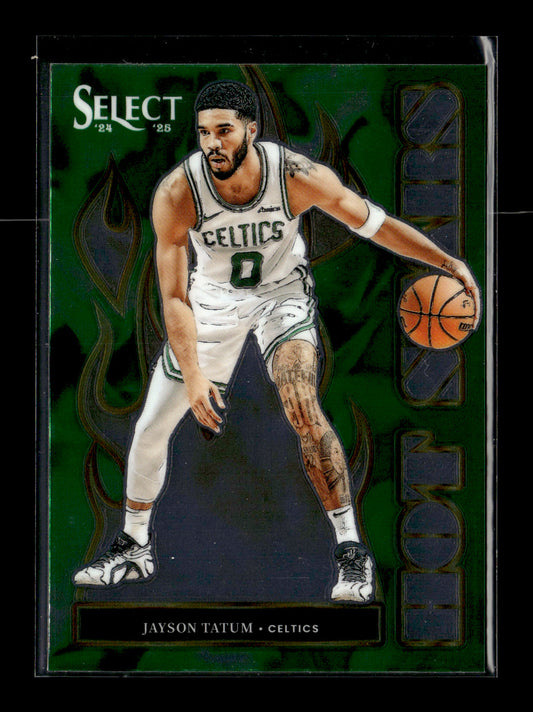 2024-25 Panini Select Jayson Tatum #5 Hot Stars Boston Celtics