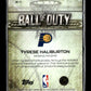 2025-26 Topps Chrome Tyrese Haliburton #BD-12 Ball of Duty Indiana Pacers