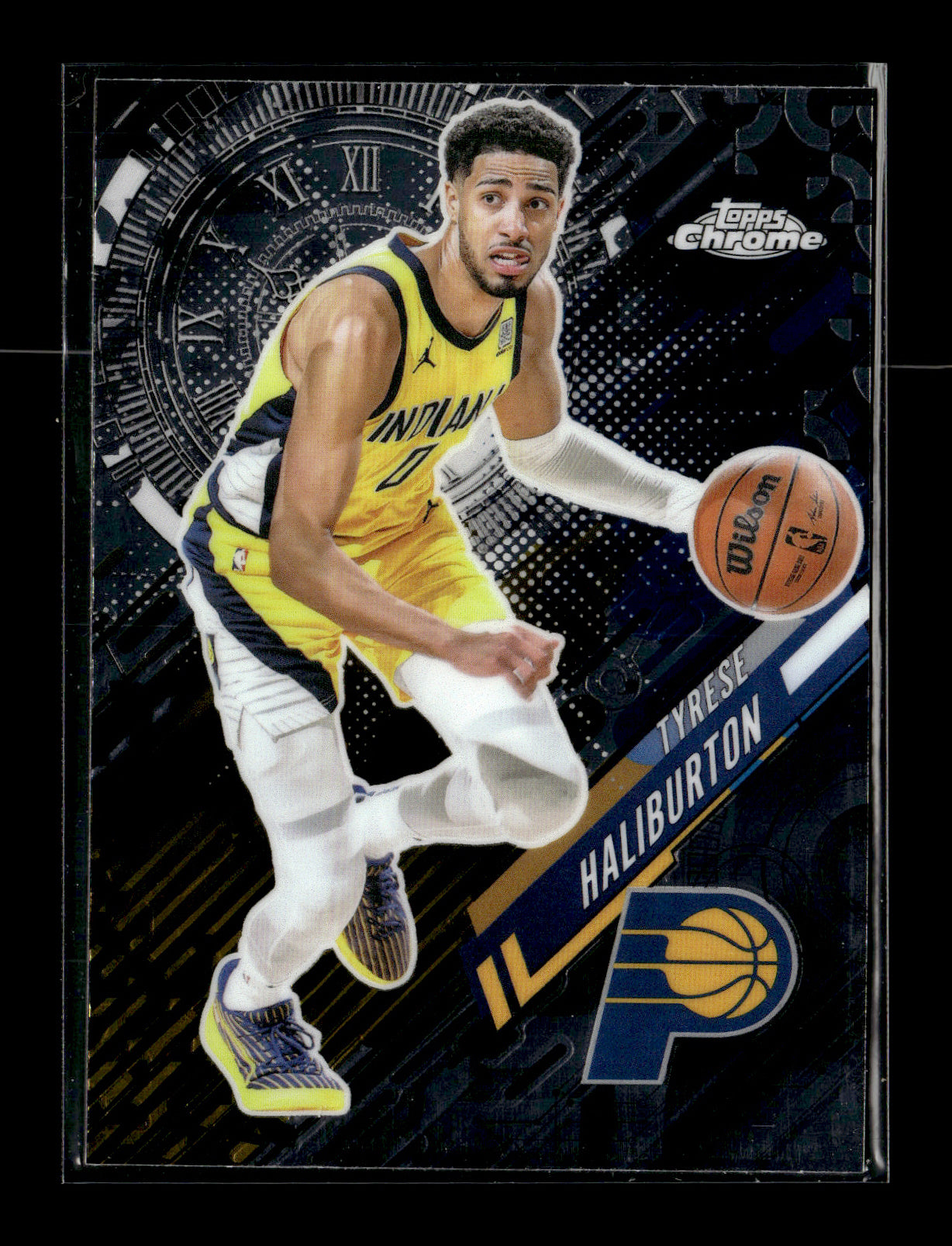 2025-26 Topps Chrome Tyrese Haliburton #GT-5 Go Time Indiana Pacers