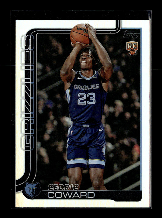 2025-26 Topps Cedric Coward #211 Memphis Grizzlies