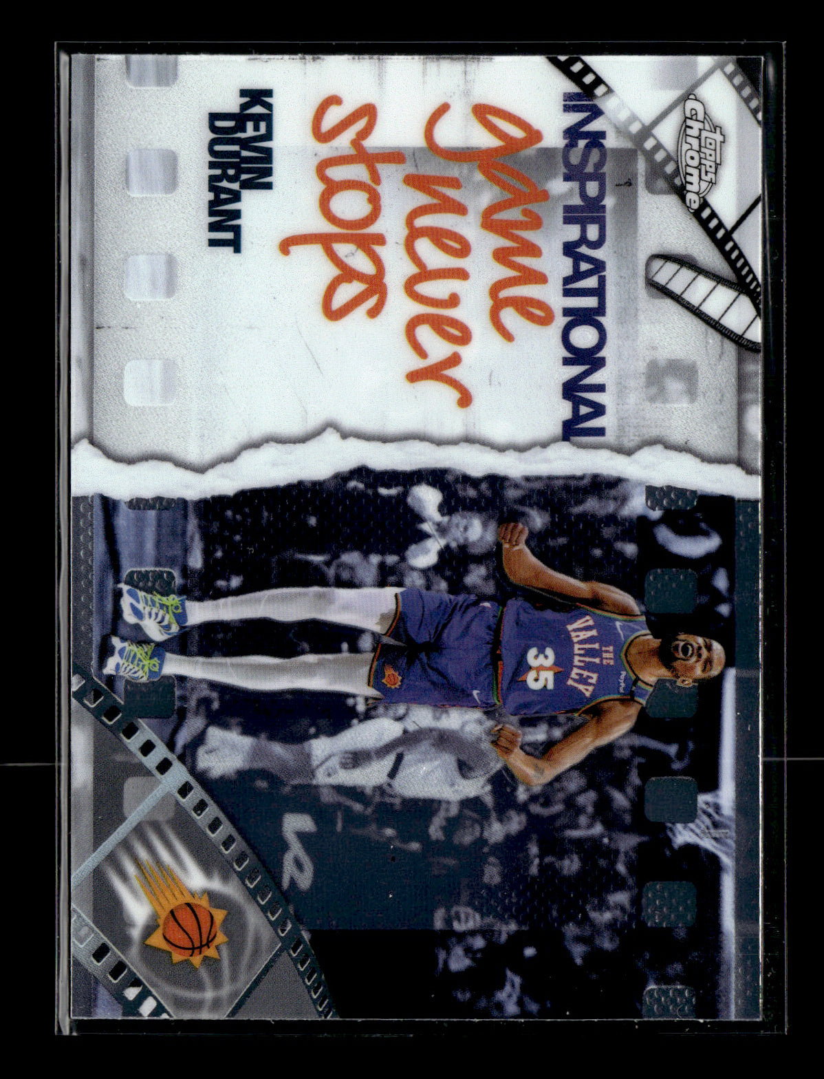 2025-26 Topps Chrome Kevin Durant #IP-4 Inspirational Phoenix Suns