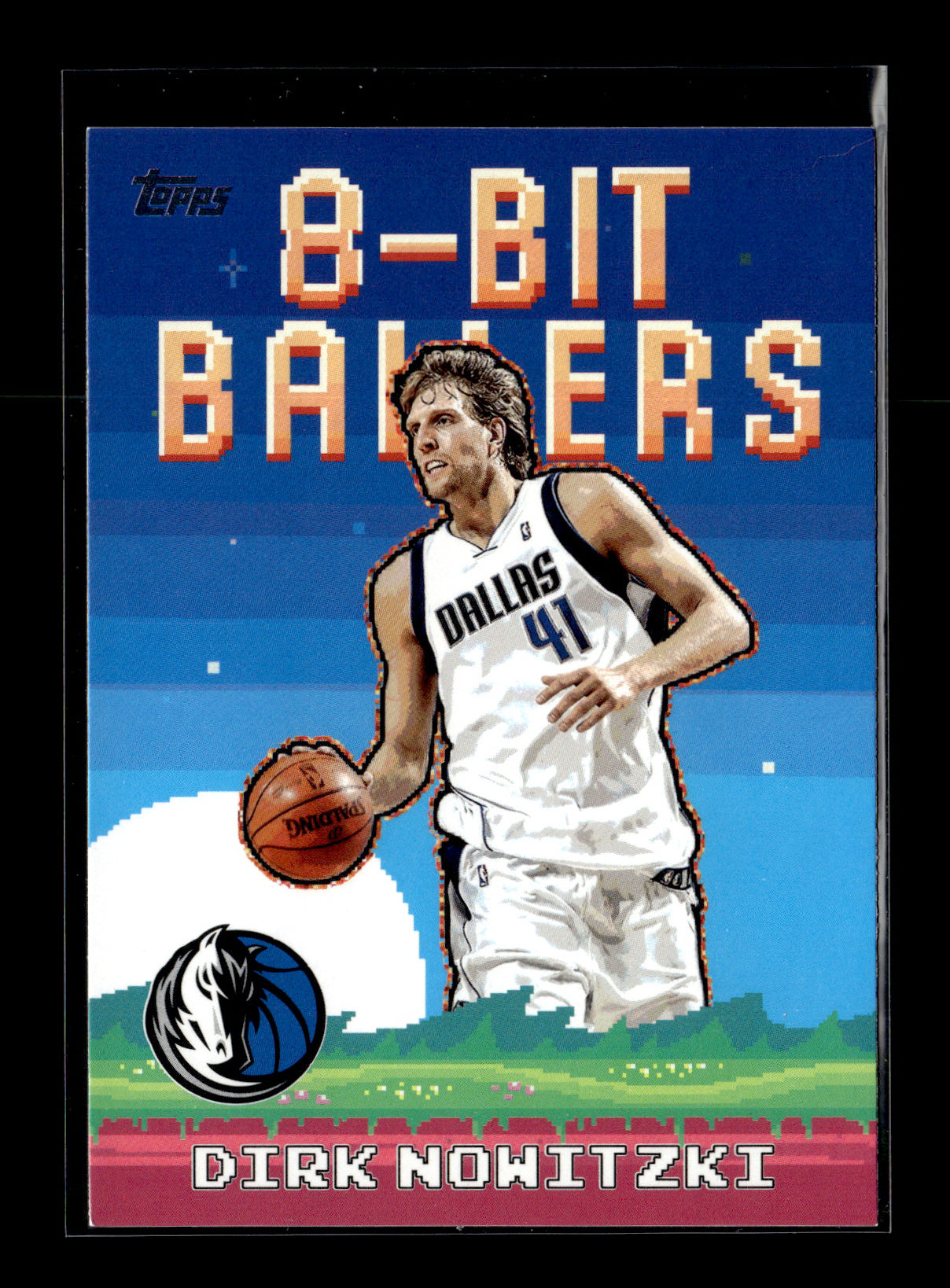 2025-26 Topps Dirk Nowitzki #8B-22 8-Bit Ballers Dallas Mavericks