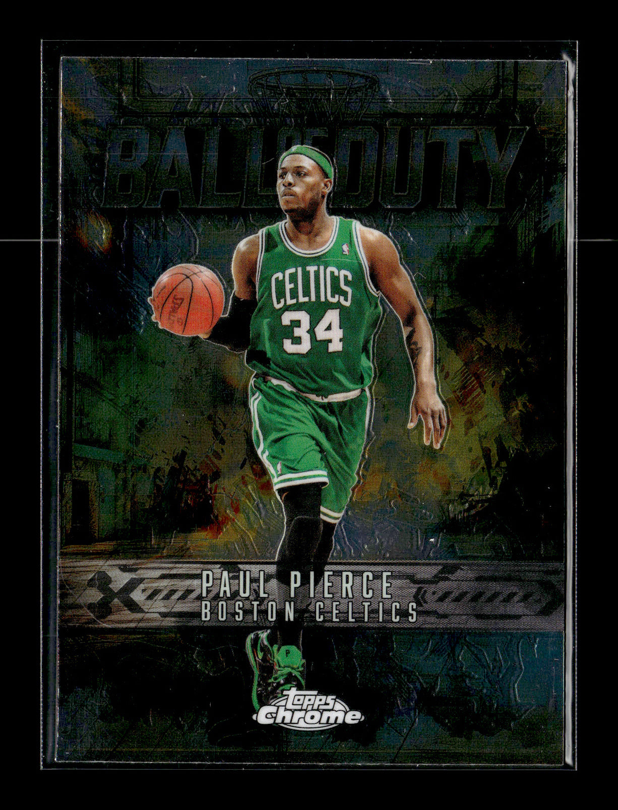 2025-26 Topps Chrome Paul Pierce #BD-19 Ball of Duty Boston Celtics