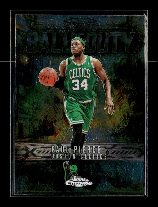 2025-26 Topps Chrome Paul Pierce #BD-19 Ball of Duty Boston Celtics