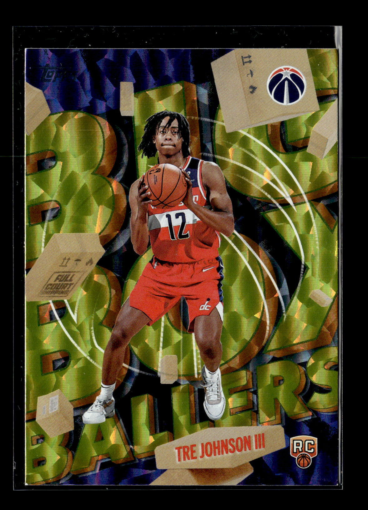 2025-26 Topps Tre Johnson III #BB-6 Big Box Ballers Washington Wizards