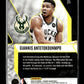 2023-24 Panini Phoenix Giannis Antetokounmpo #23 Fade To Black Milwaukee Bucks