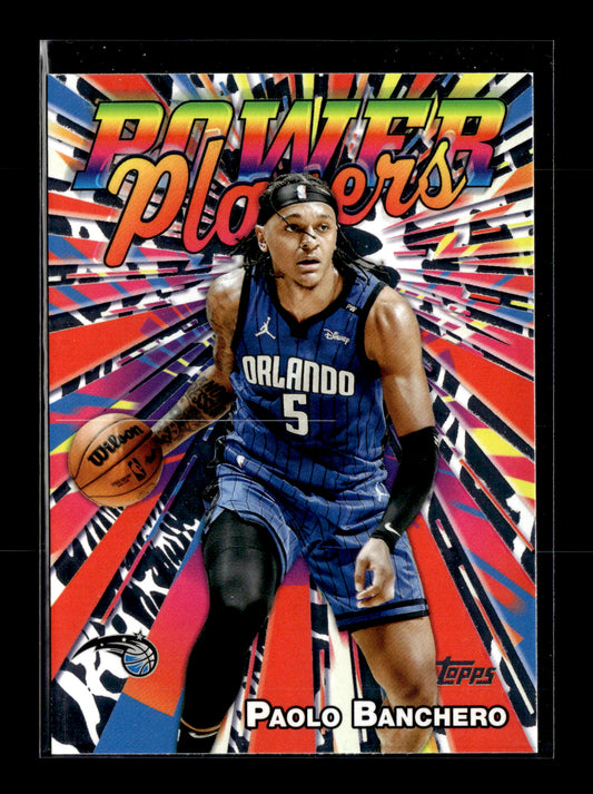 2025-26 Topps Paolo Banchero #PP-2 Power Players Orlando Magic