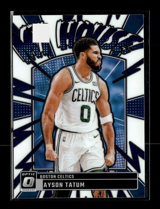 2024-25 Donruss Optic Jayson Tatum #7 My House Boston Celtics