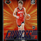 2024-25 Donruss Optic Reed Sheppard #16 Express Lane Purple Houston Rockets