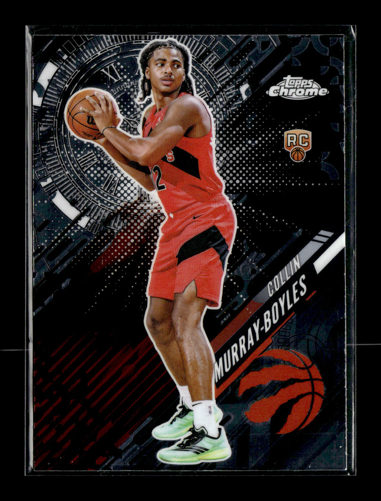 2025-26 Topps Chrome Collin Murray-Boyles #GT-23 Go Time Toronto Raptors