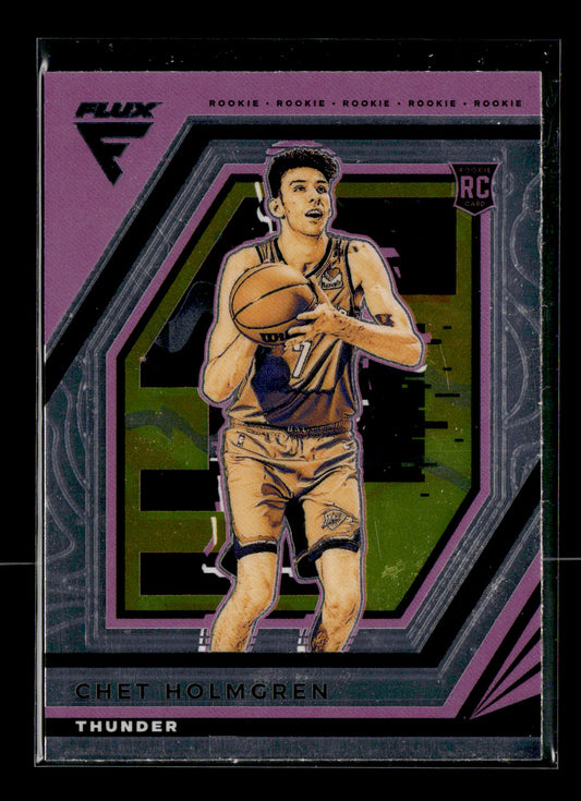 2022-23 Panini Flux Chet Holmgren #243 Oklahoma City Thunder