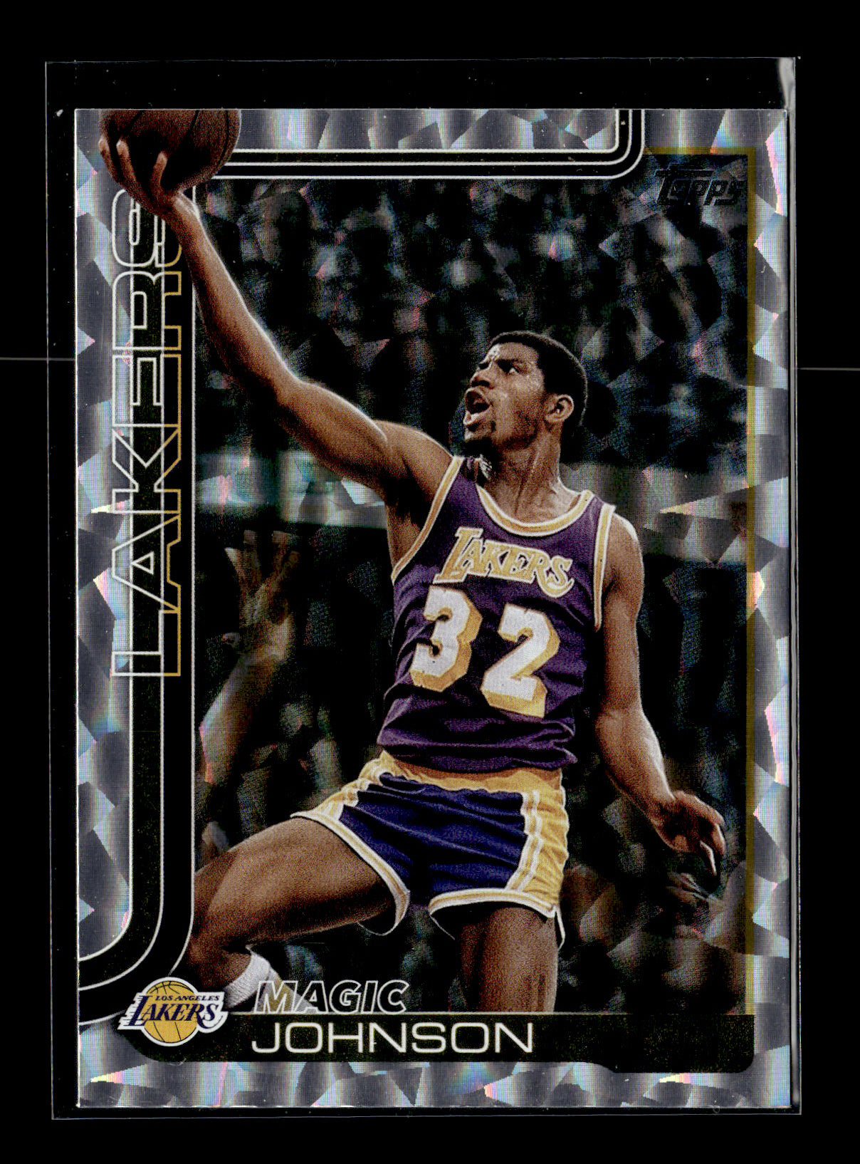2025-26 Topps Magic Johnson #255 Holo Foil Los Angeles Lakers