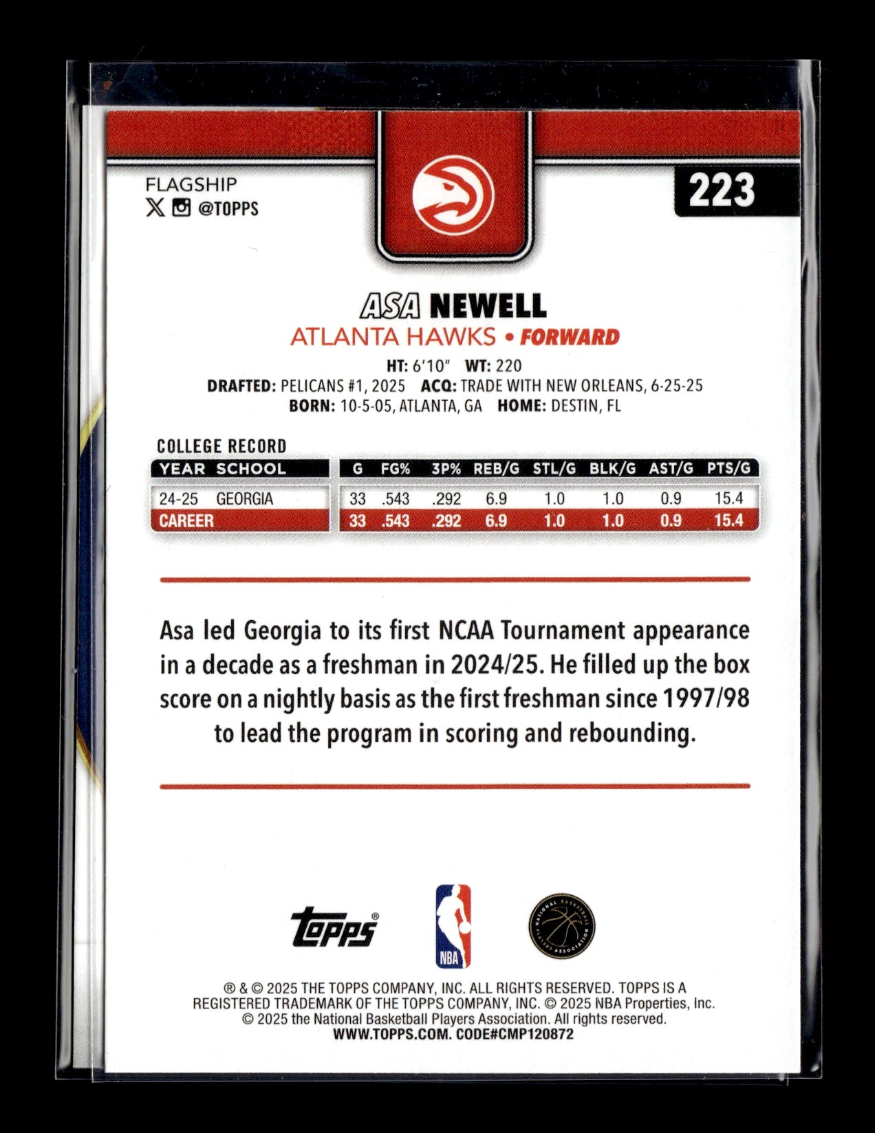 2024-25 Panini Select Jared McCain #82 Philadelphia 76ers