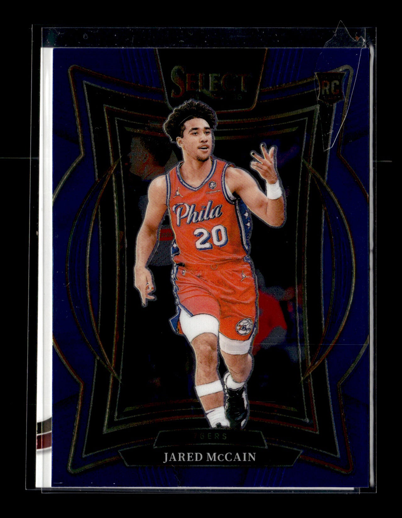 2024-25 Panini Select Jared McCain #82 Philadelphia 76ers