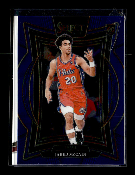 2024-25 Panini Select Jared McCain #82 Philadelphia 76ers
