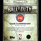 2025-26 Topps Chrome Cade Cunningham #BD-11 Ball of Duty Detroit Pistons
