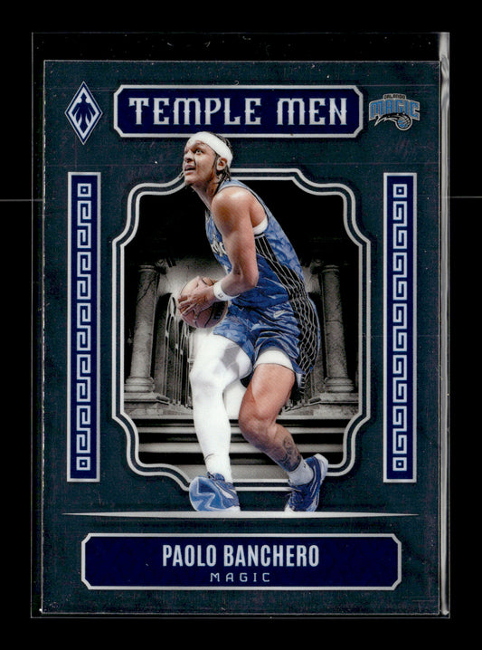 2023-24 Panini Phoenix Paolo Banchero #10 Temple Men Orlando Magic