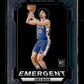 2024-25 Panini Prizm Jared McCain #19 Emergent Philadelphia 76ers
