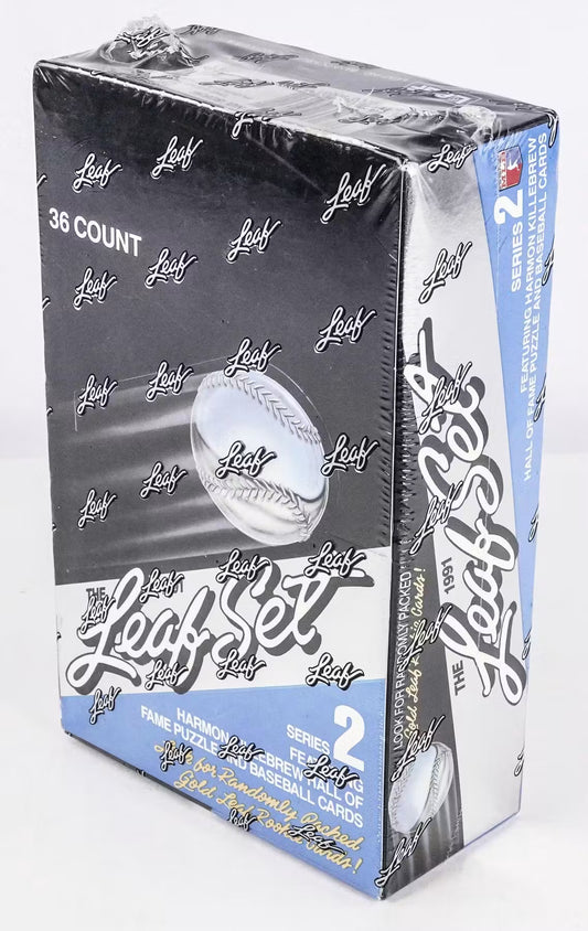 1991 Leaf Series 2 Baseball Hobby Box