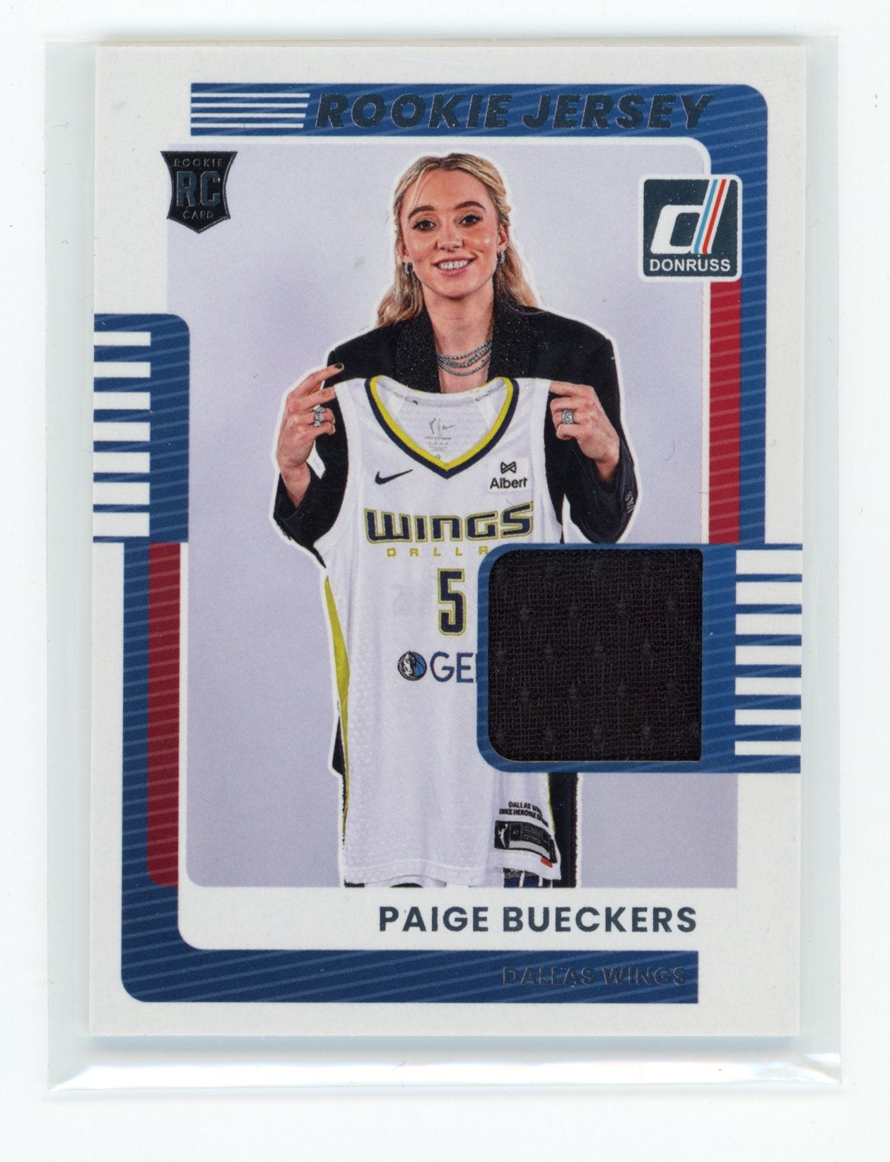 2025 Donruss WNBA Paige Bueckers #5 Rookie Jerseys Dallas Wings