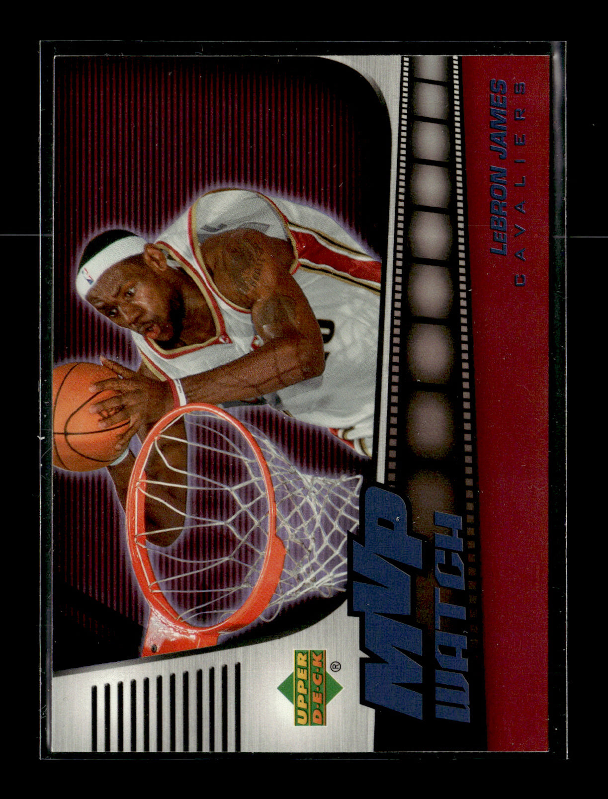 2006-07 UD Reserve LeBron James #MVP-LJ MVP Watch Cleveland Cavaliers