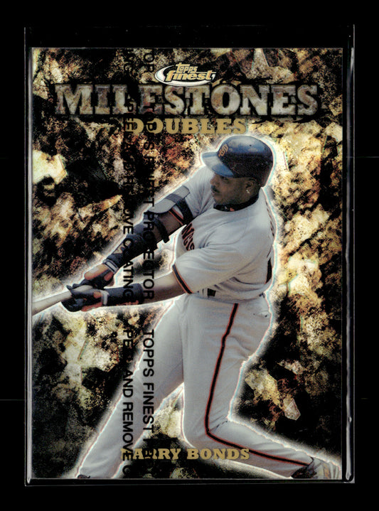 1999 Finest Barry Bonds #M31 Milestones #/500 San Francisco Giants