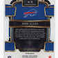 2023 Panini Select Josh Allen #13 Zebra Prizms Die Cuts Buffalo Bills