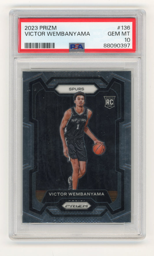 2023-24 Panini Prizm Victor Wembanyama #136 San Antonio Spurs