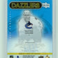 2024-25 Upper Deck Clear Cut Mattias Ohlund #DA-OH 2021-22 Upper Deck Dazzlers Vancouver Canucks