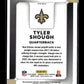 2025 Donruss Optic Tyler Shough #RPBH-TSH Rookie Phenoms Blue Hyper