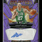 2023 Panini Obsidian Jordan Walsh Rookie Eruption Autographs Purple Flood/49