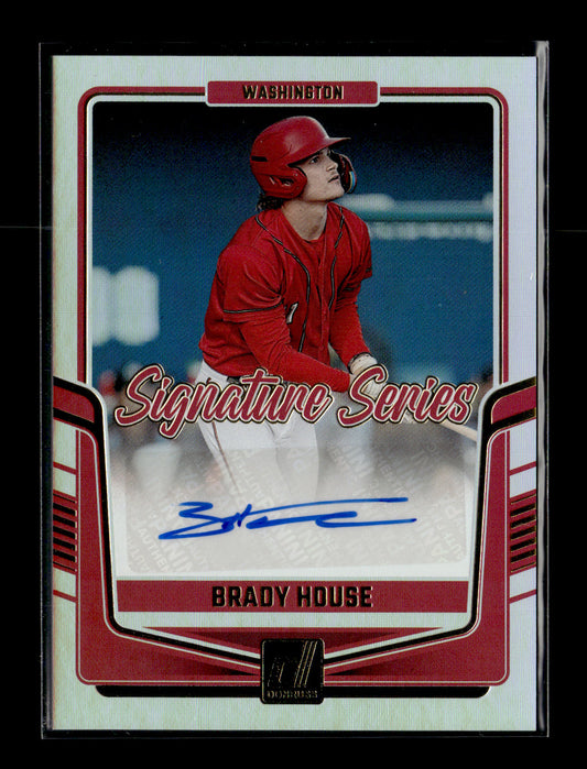 2023 Donruss Brady House #SS-BH Signature Series Washington Nationals