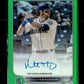 2022 Topps Chrome Mitch Haniger #CVA-MH Veteran Autographs Green Refractor #/99