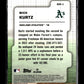 2024 Bowman Draft Nick Kurtz #BDN-3 Bowman Draft Night Oakland Athletics