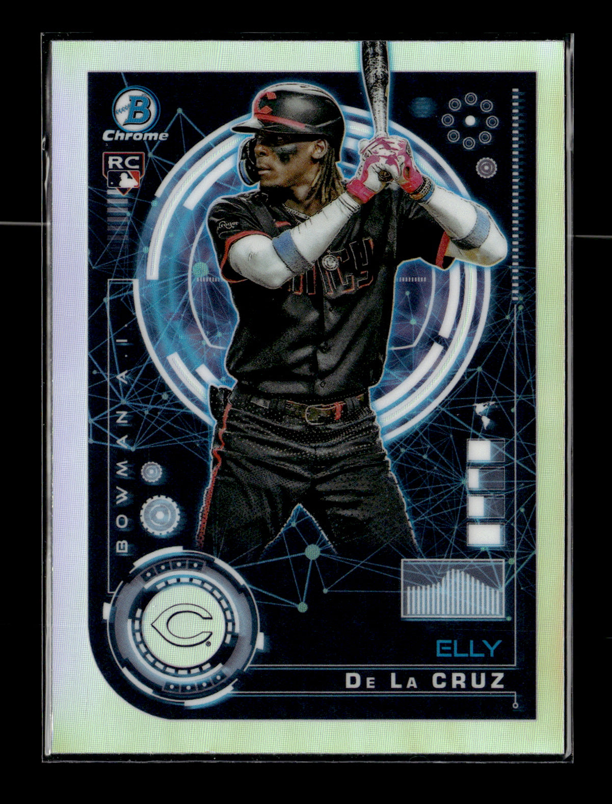 2024 Bowman Elly De La Cruz #BAI-1 Bowman A.I. Cincinnati Reds