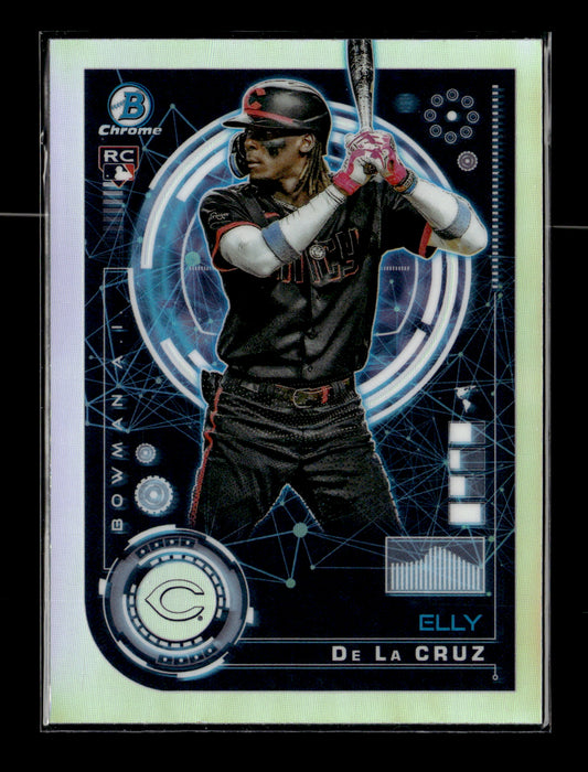 2024 Bowman Elly De La Cruz #BAI-1 Bowman A.I. Cincinnati Reds