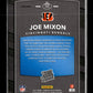 2017 Donruss Optic Joe Mixon #185 Red and Yellow Cincinnati Bengals