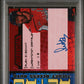 2023 Upper Deck Credentials Retro Ticket Access Autographs Alex Ovechkin Retro Ticket Access Red PSA 8