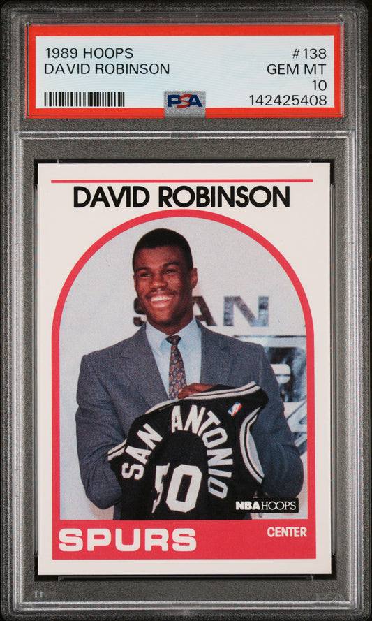 1989 Hoops David Robinson #138 PSA 10