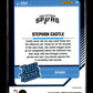 2024-25 Donruss Optic Stephon Castle #254 Holo San Antonio Spurs