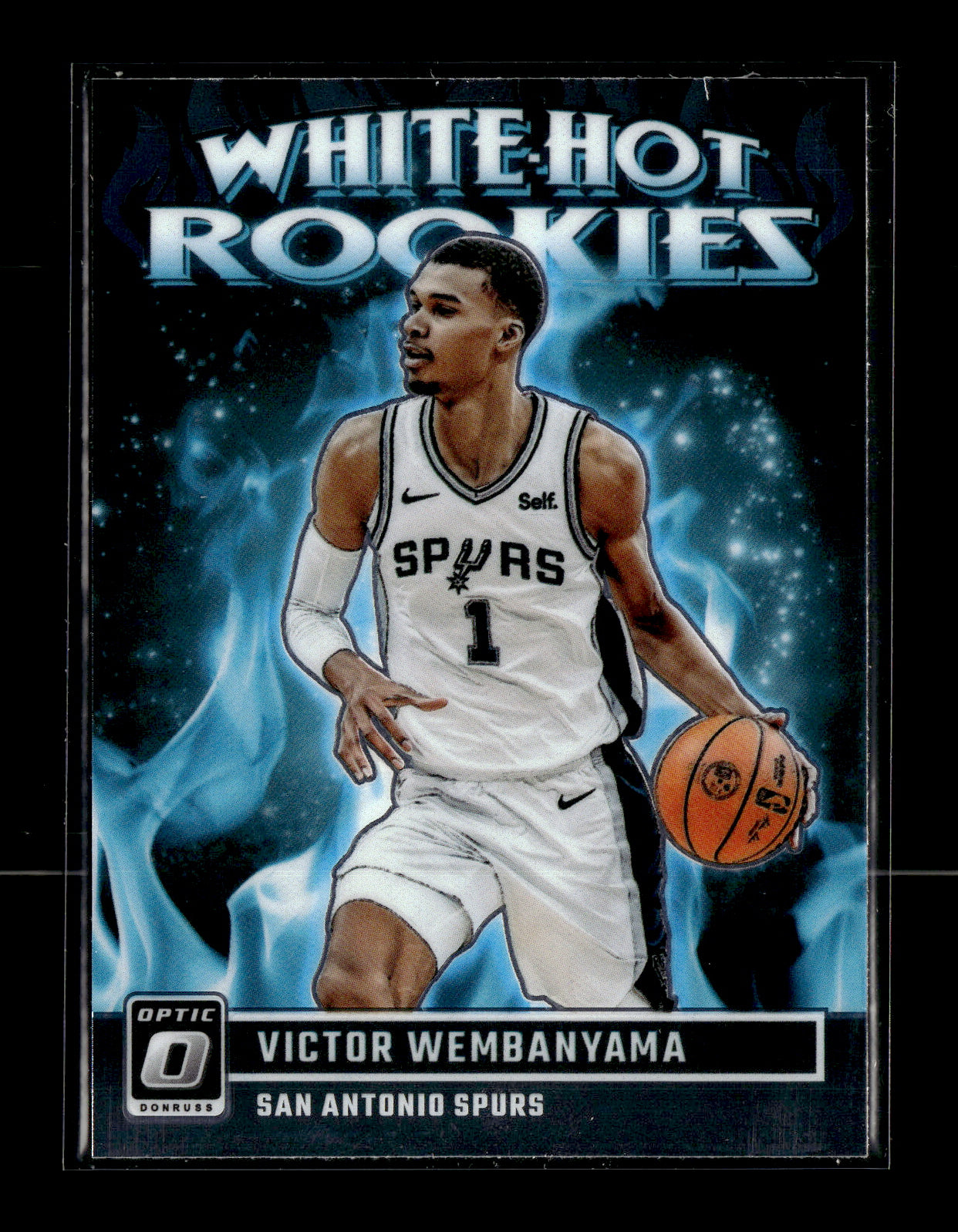 2023-24 Donruss Optic Victor Wembanyama #2 White Hot Rookies San Antonio Spurs