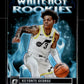 2023-24 Donruss Optic Keyonte George #12 White Hot Rookies Utah Jazz