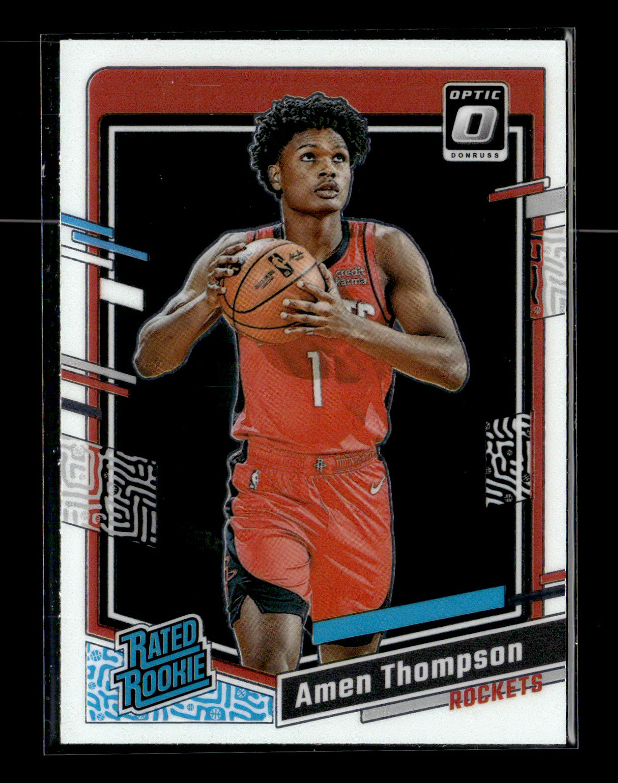 2023-24 Donruss Optic Amen Thompson #229 Houston Rockets