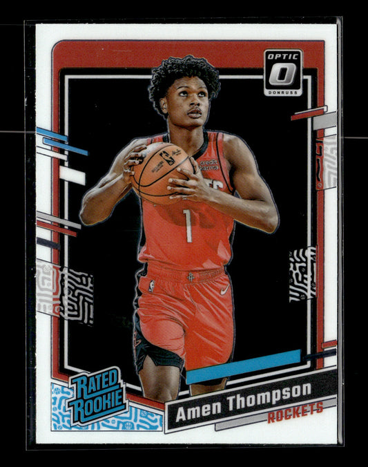 2023-24 Donruss Optic Amen Thompson #229 Houston Rockets