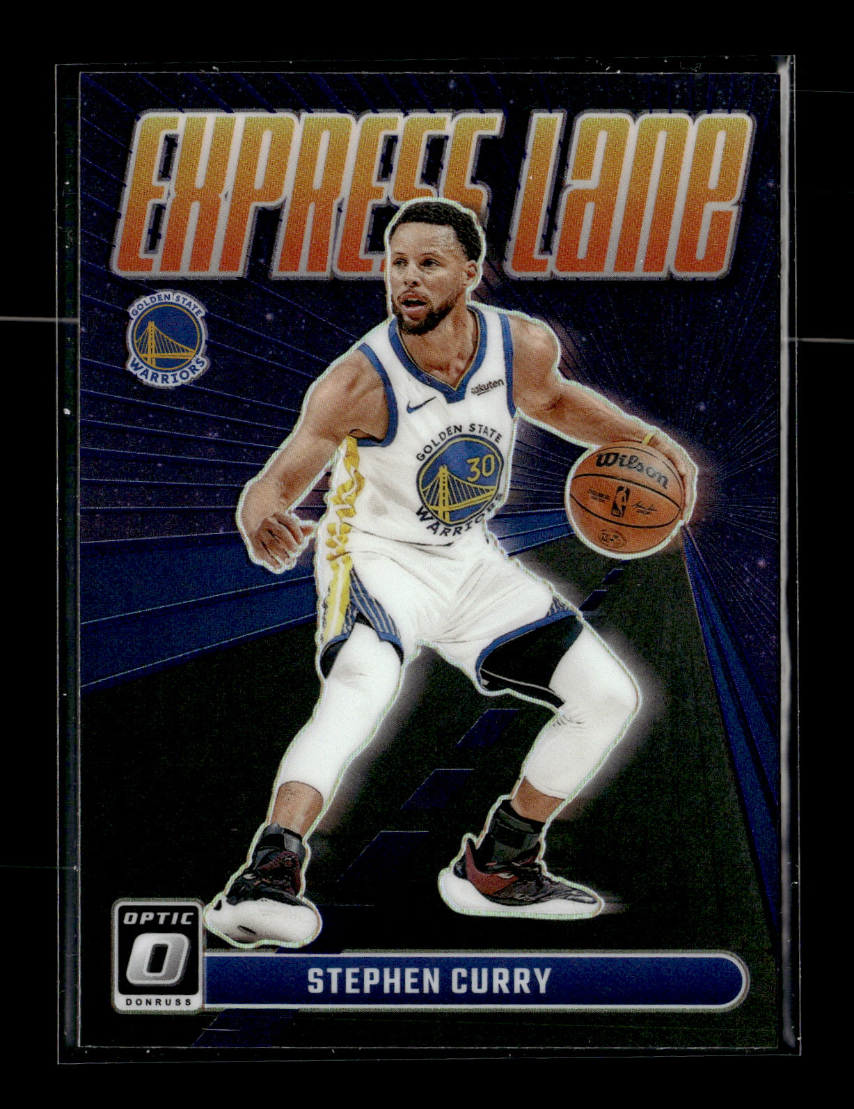 2023-24 Donruss Optic Stephen Curry #25 Express Lane Purple