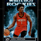 2023-24 Donruss Optic Amen Thompson #9 White Hot Rookies Houston Rockets