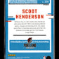 2023-24 Donruss Optic Scoot Henderson #239 Holo Portland Trail Blazers