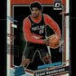 2023-24 Donruss Optic Scoot Henderson #239 Holo Portland Trail Blazers